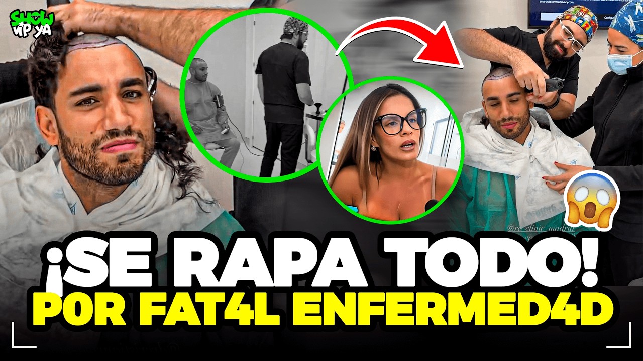 Said Palao se RAPÓ todo el cabello y revela su verdadera lucha por la salud