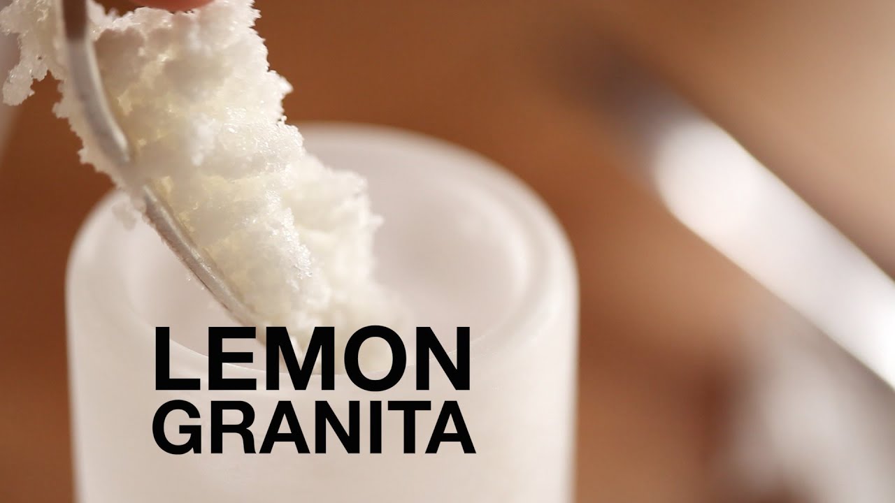 Lemon Granita Recipe &bull; ChefSteps
