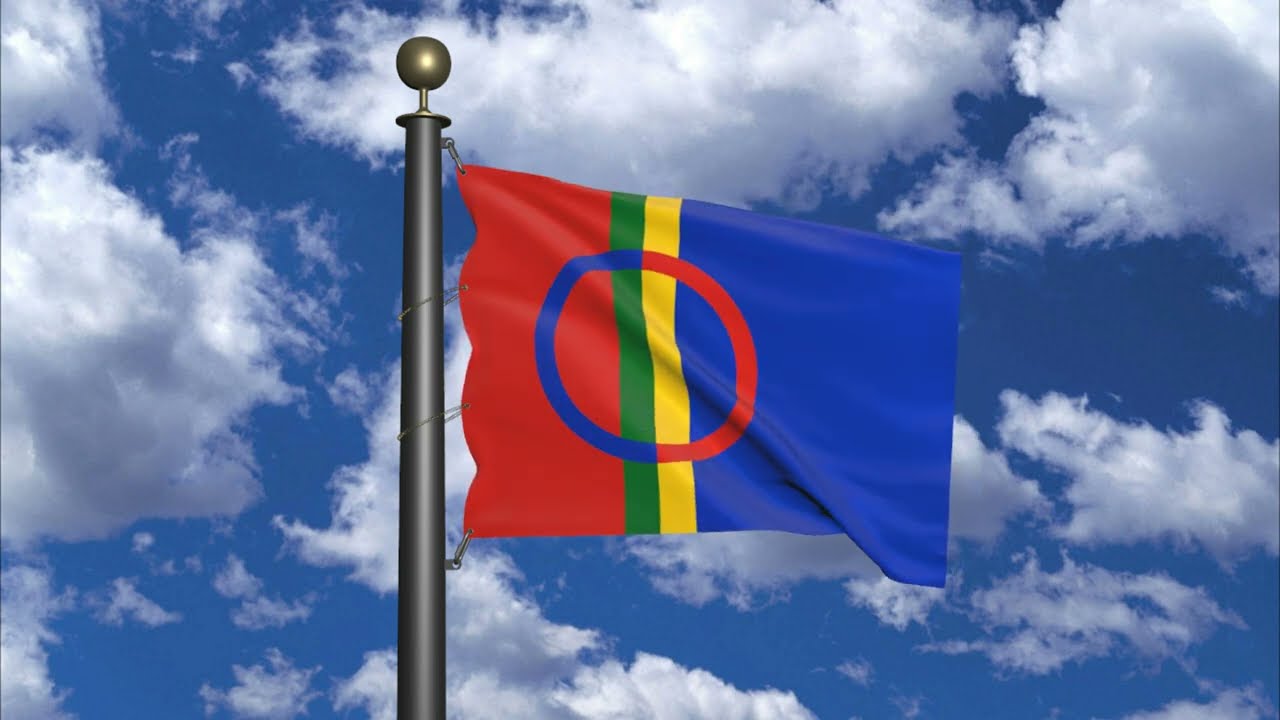 Sami flag (clouds)