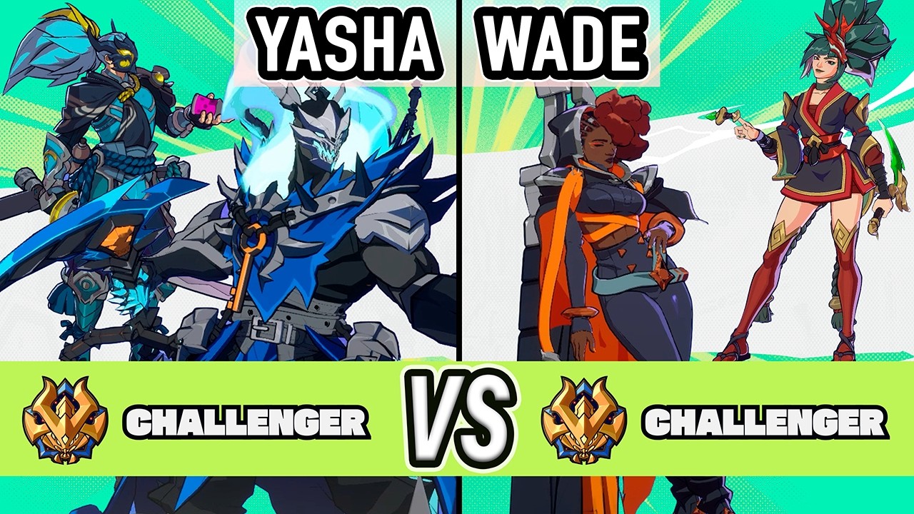2XKO ▰ Yasha (Thresh / Yasuo) vs Wade (Senna / Akali) ▰ High Level Gameplay