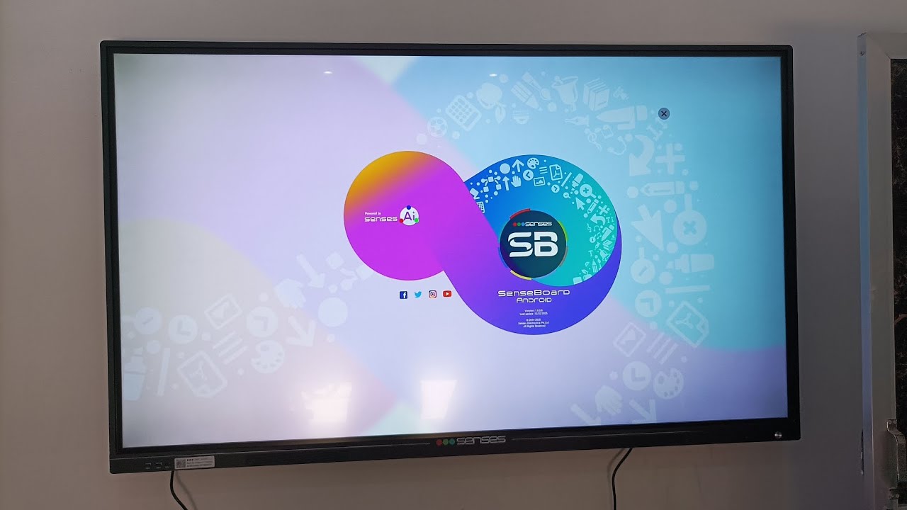 @senseselectronics Interactive Flat Panel with EDLA & AI