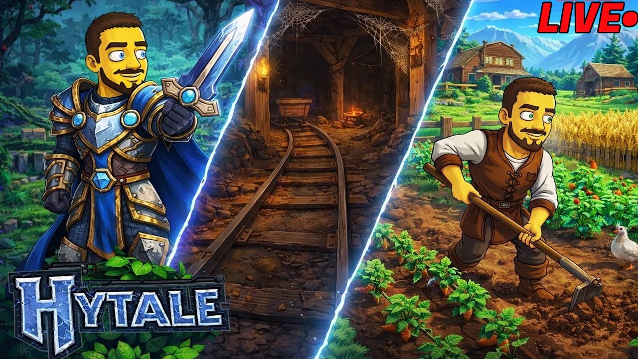 🔴ODPOLEDNÍ STREAM |HYTALE ZASE SOLO #4