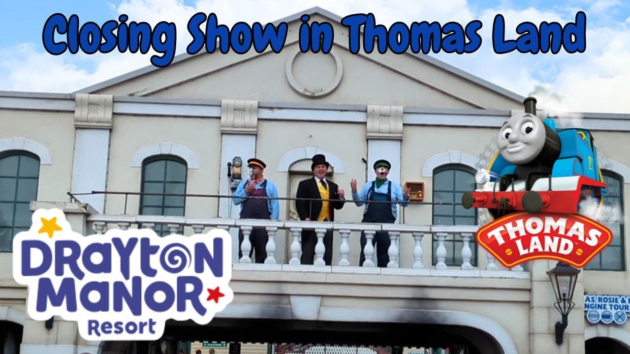 Closing Show in Thomas Land Passholder Day 17th March 2024 at Drayton Manor Resort