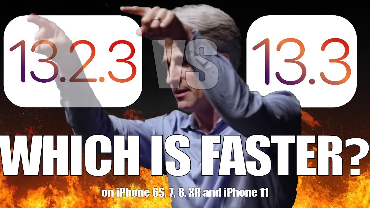 iOS 13.3 vs iOS 13.2.3 Speed / Performance test all devices. (which is faster)