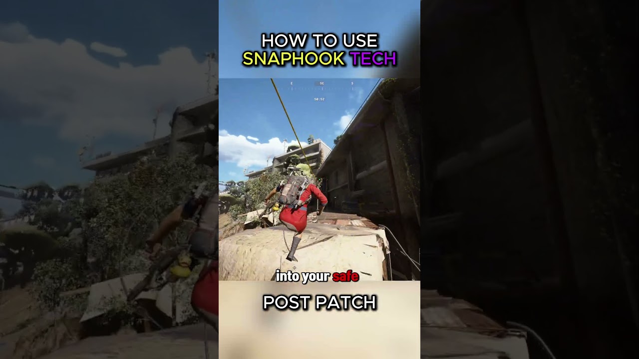 HOW TO SNAPHOOK TECH POST PATCH