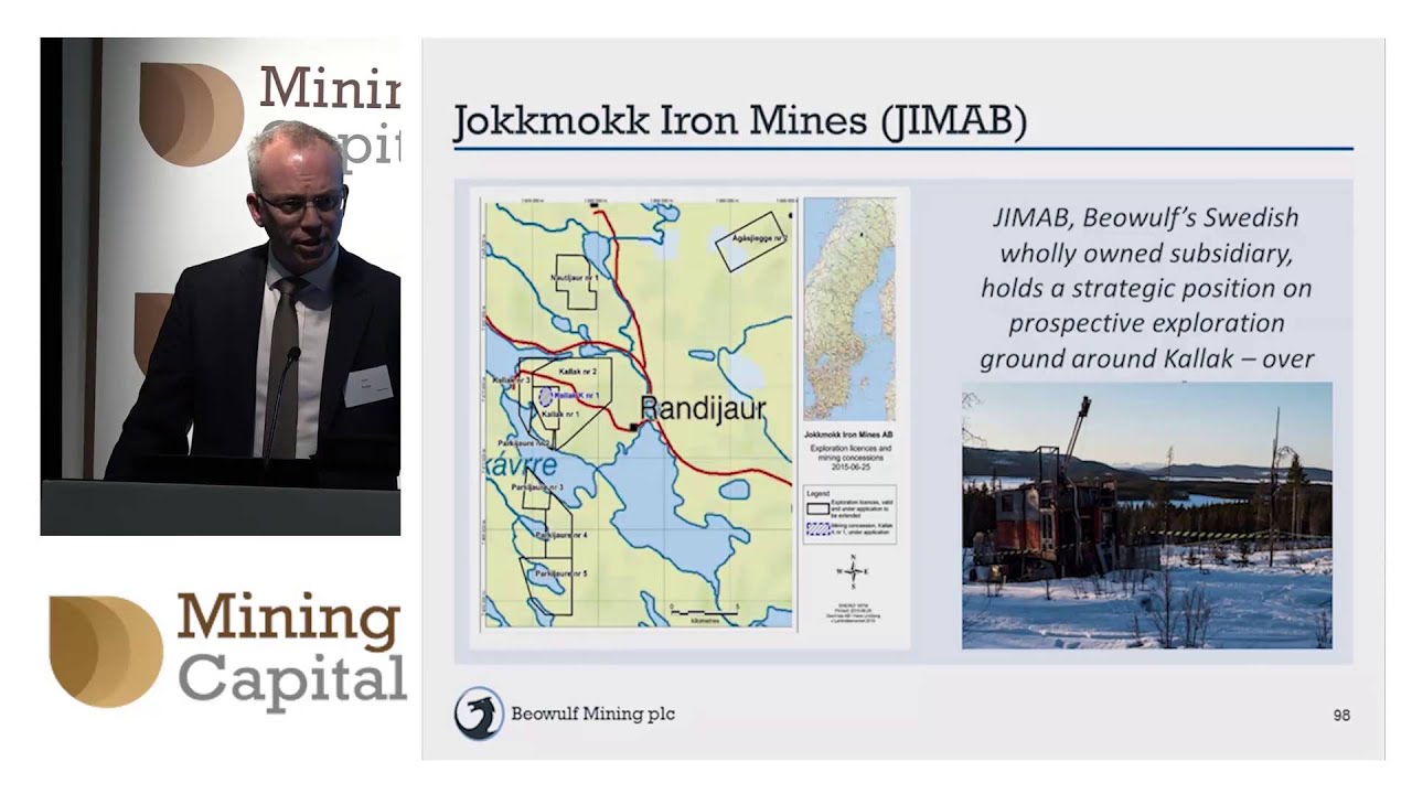 Beowulf Mining's Kurt Budge presents at the Mining Capital Conference