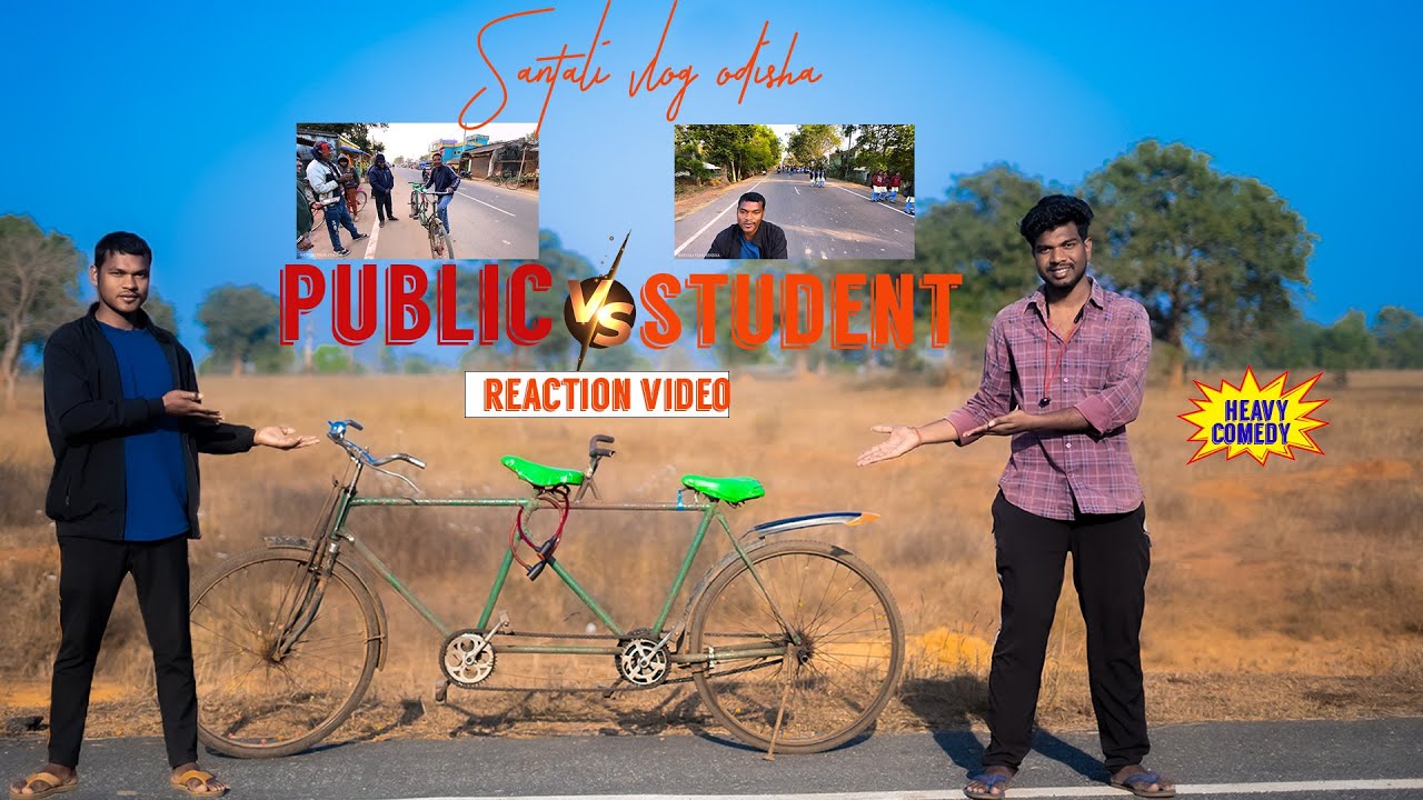 PUBLIC VS STUDENT CYELE REACTION VIDEO 2026 (FULL COMEDY SANTALI VIDEO) 