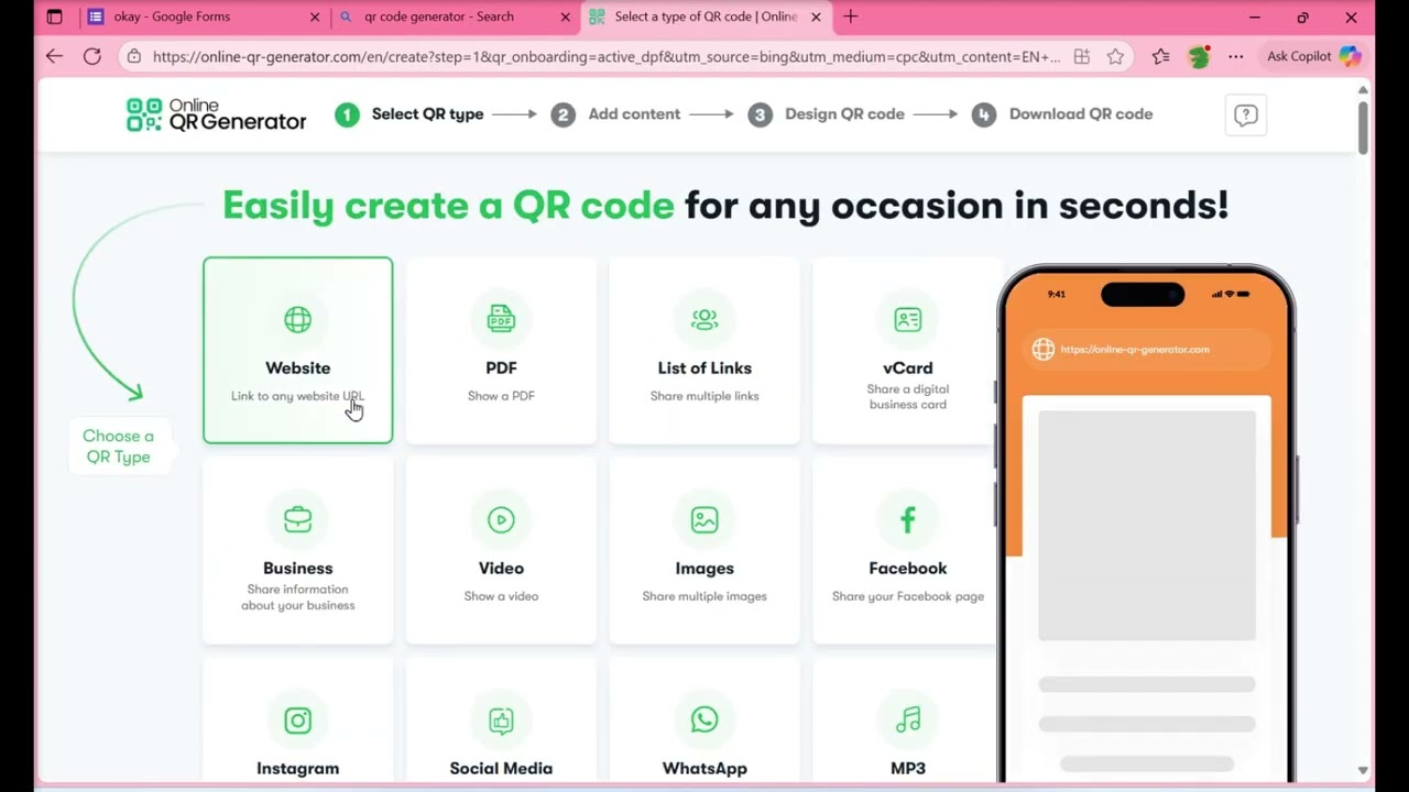 Как создать QR-код, ведущий к вашей форме Google