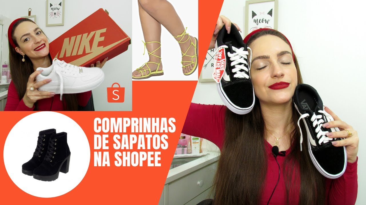 COMPREI *SAPATOS* NA *SHOPEE* | É DE QUALIDADE?