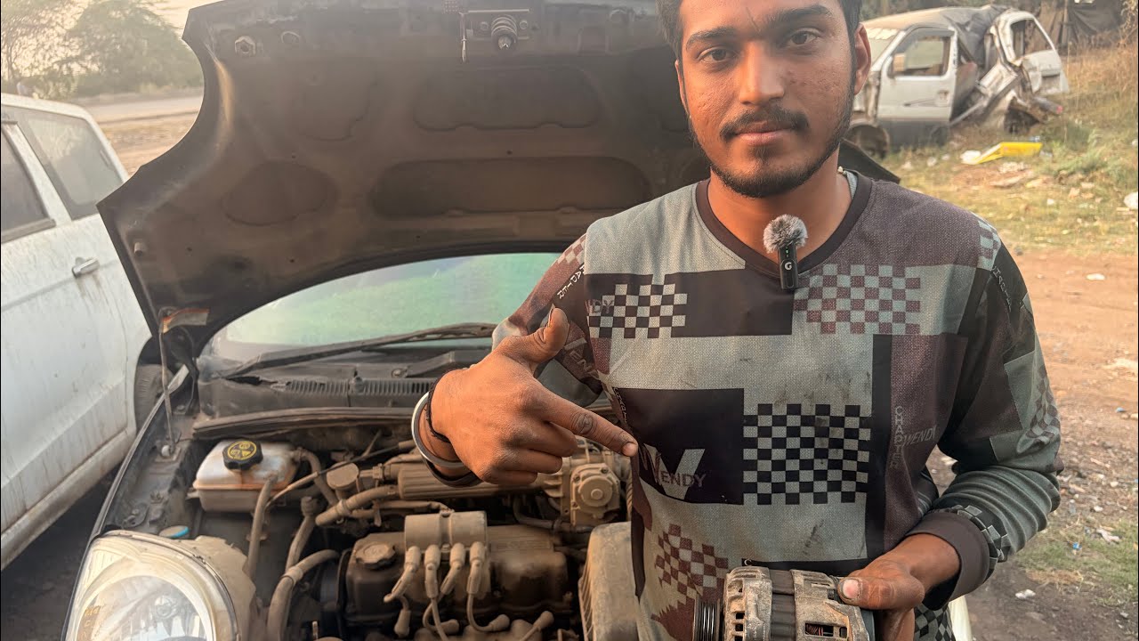 The cherolate Spark 😱 ￼battery symbol in meter problem is alternator solved. 👍 ￼#car #video #2026 .