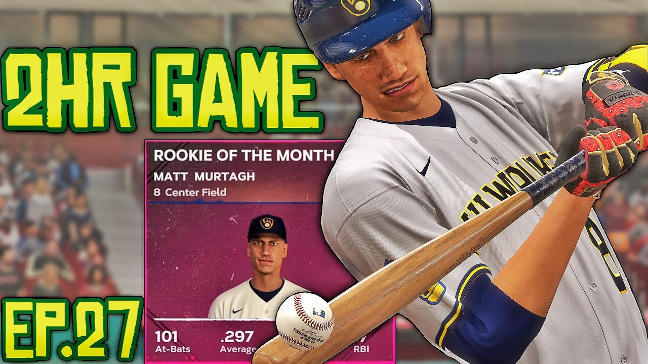 RTTS | I am the August Rookie Of The Month! | MLB The Show PS5 Gameplay