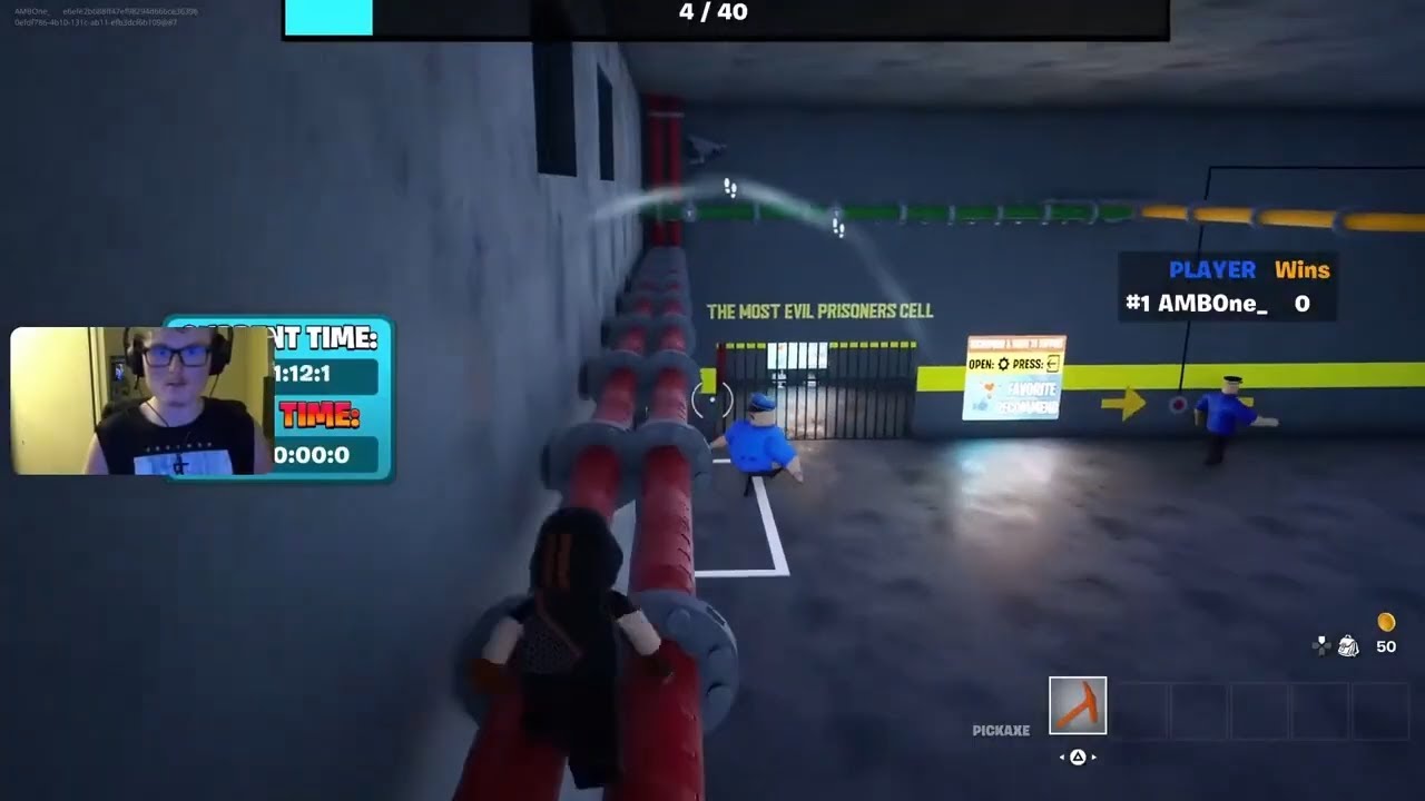 ESCAPE Lego Barry's prison In Fortnite