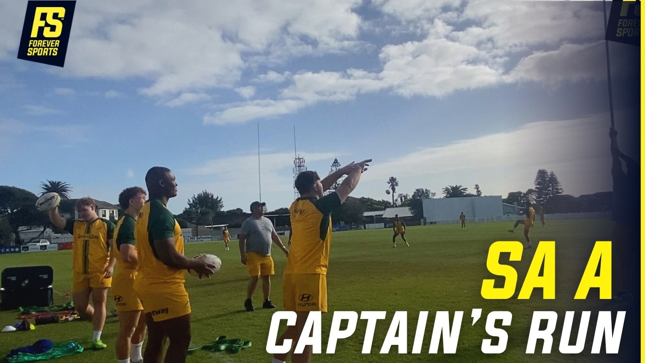 SA A prepare for Zimbabwe | SA A Captain's Run 2026