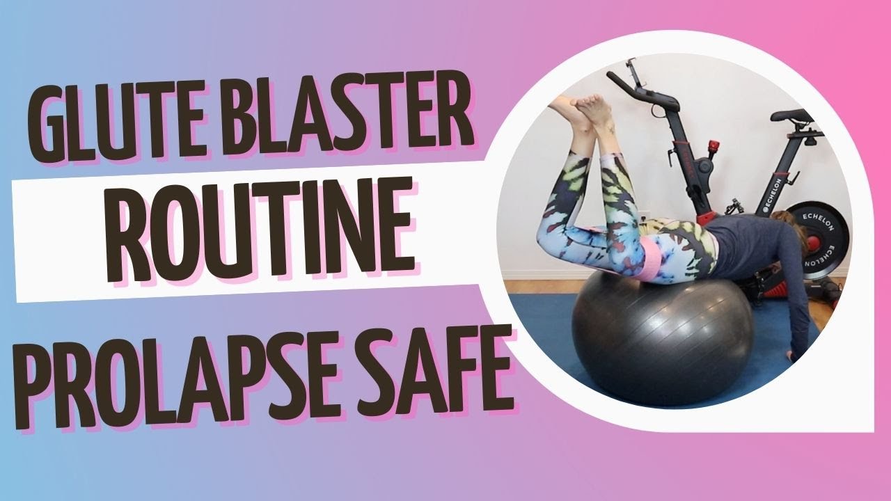 Prolapse Safe Lower Body Workout - Great For Glutes and Pelvic Floor!