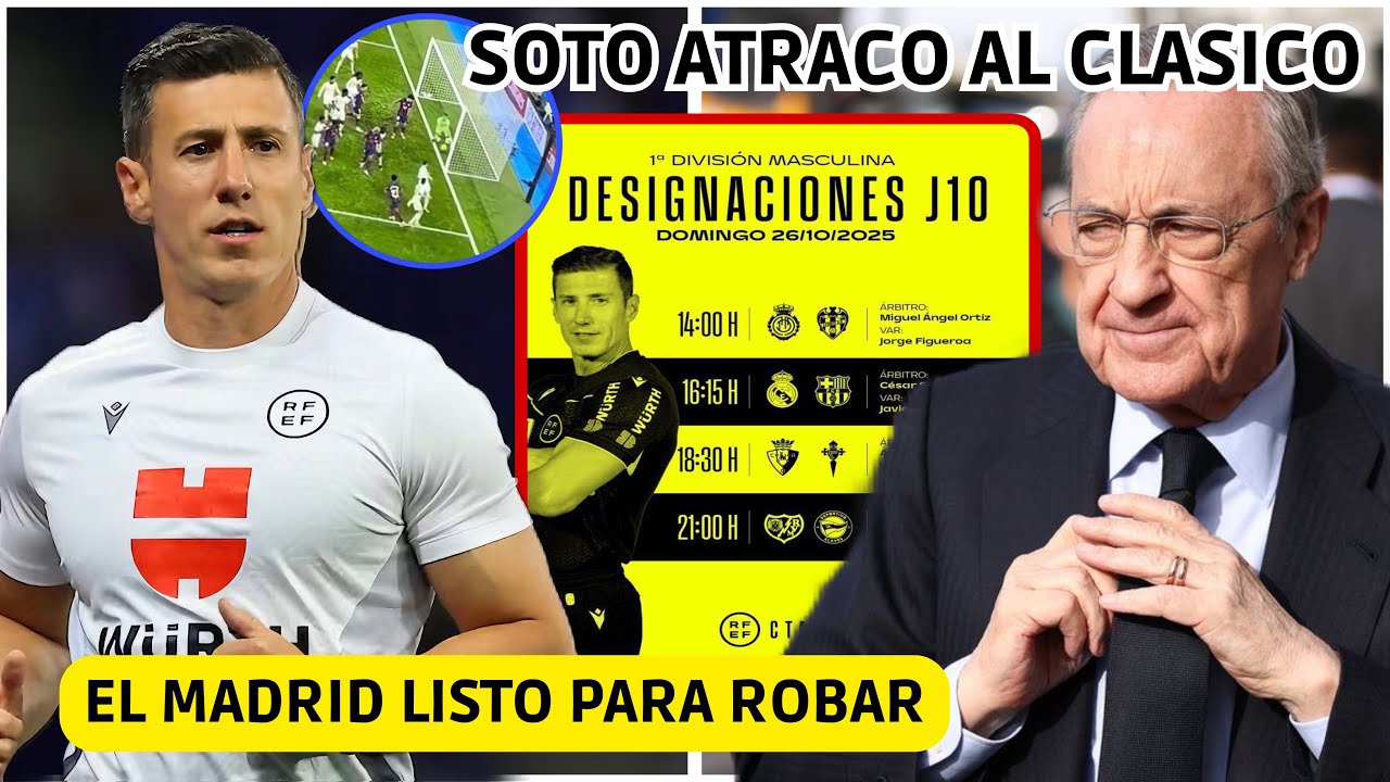 💥 SOTO GRADO CONFIRMADO! EL MADRID LISTO PARA SU ATRACO al BAR&Ccedil;A en EL BERNABEU! NI SE TAPAN