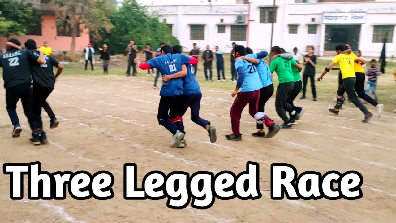 Three Legged Race 🏃 | KGKHMC MORADABAD | Sports Week 2023 |