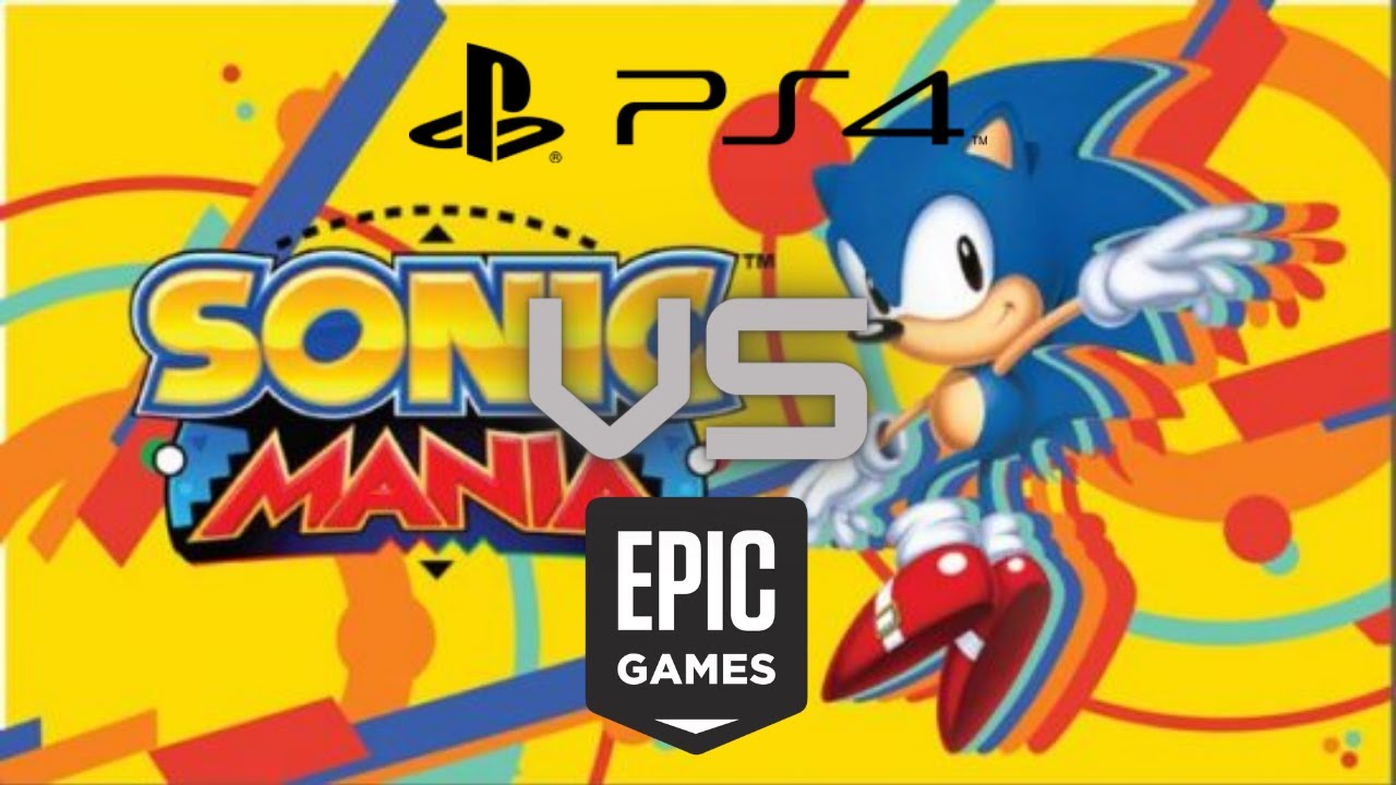Sonic Mania Plus On The Epic Games Store Is Pathetic - PS4 vs EGS Comparison.