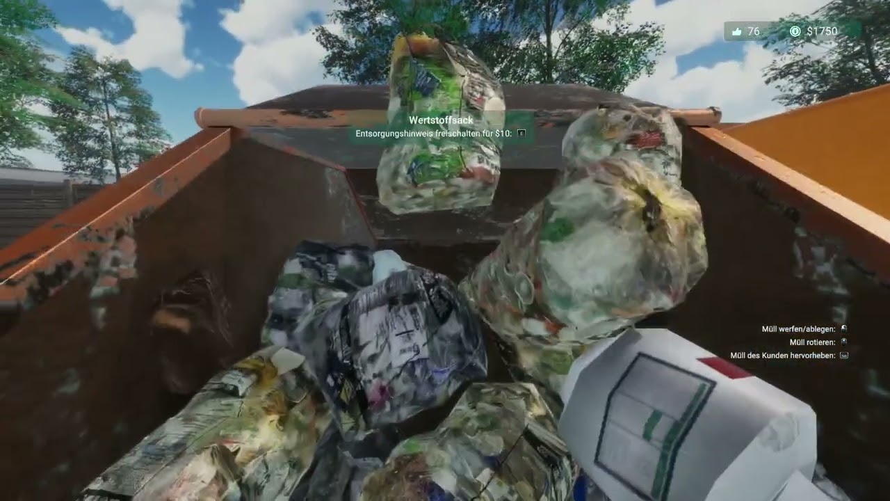 Ich spiele zum Ersten mal MEIN RECYCLINGHOF