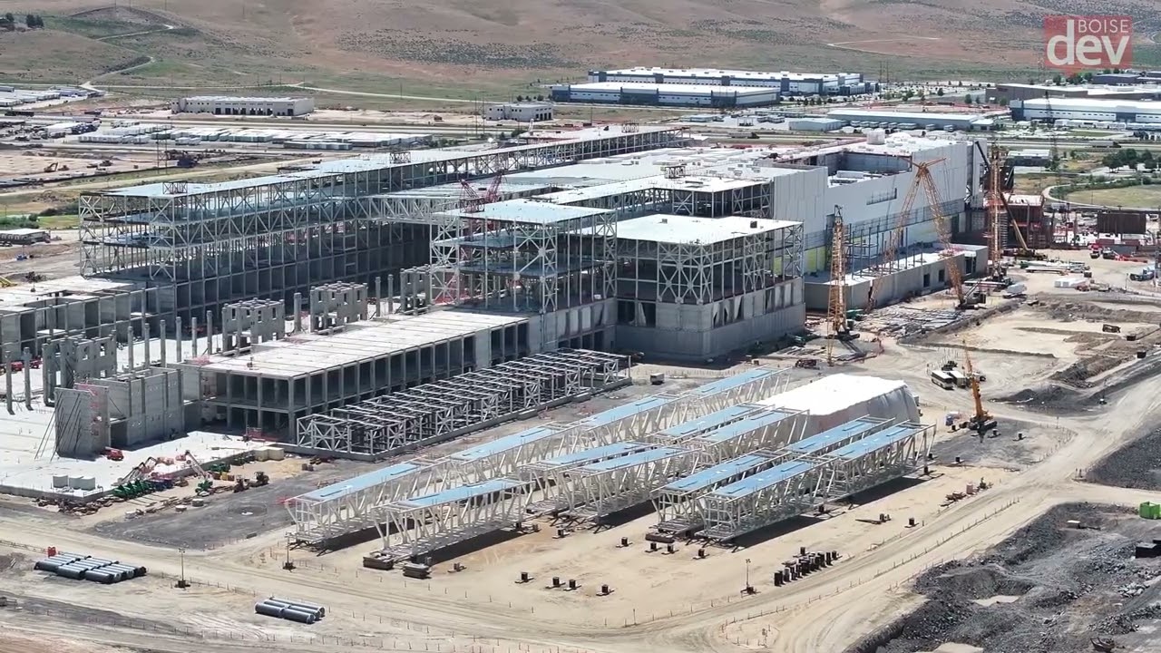 A look at Micron Technology’s first chipmaking plant in Boise, Idaho