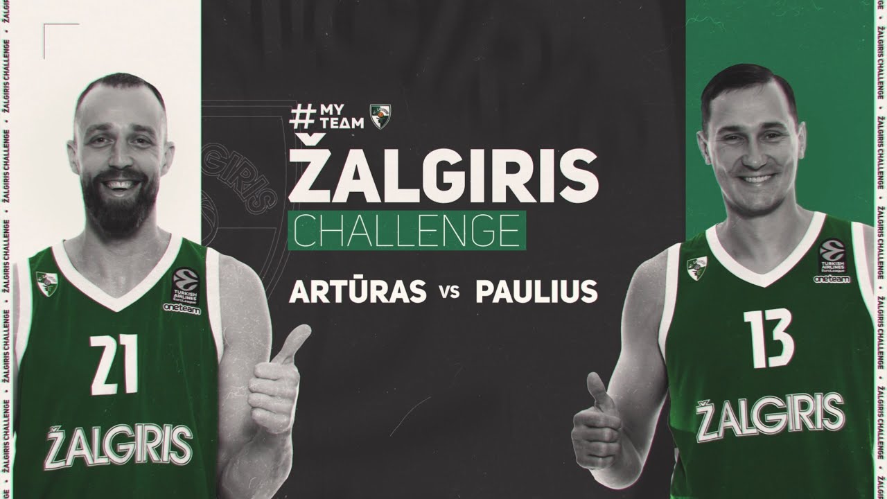 #ZalgirisChallenge. A.Milaknis vs P.Jankūnas