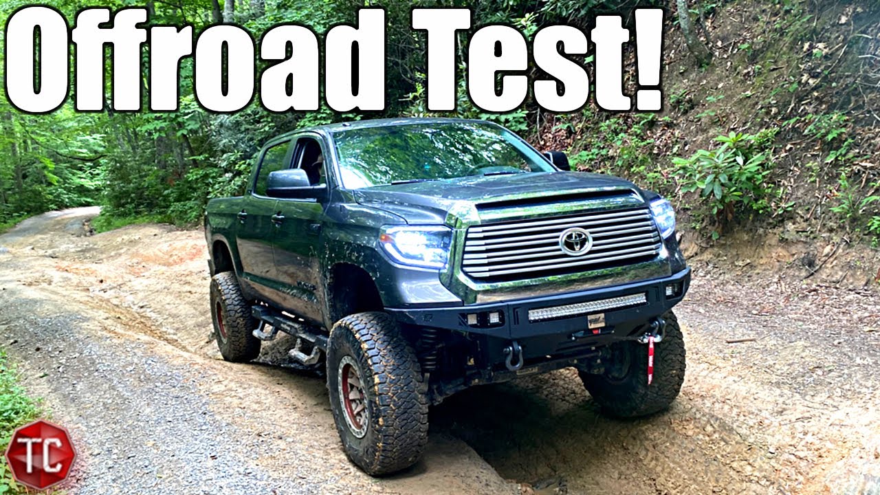 TESTING my LIFTED TUNDRA Off-Road with NEW PARTS!!