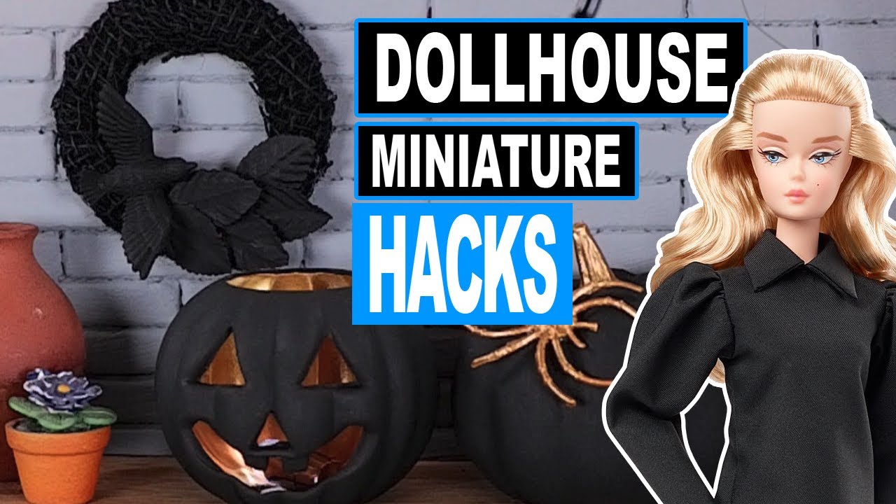 DIY Halloween Decor Dupes in Miniature