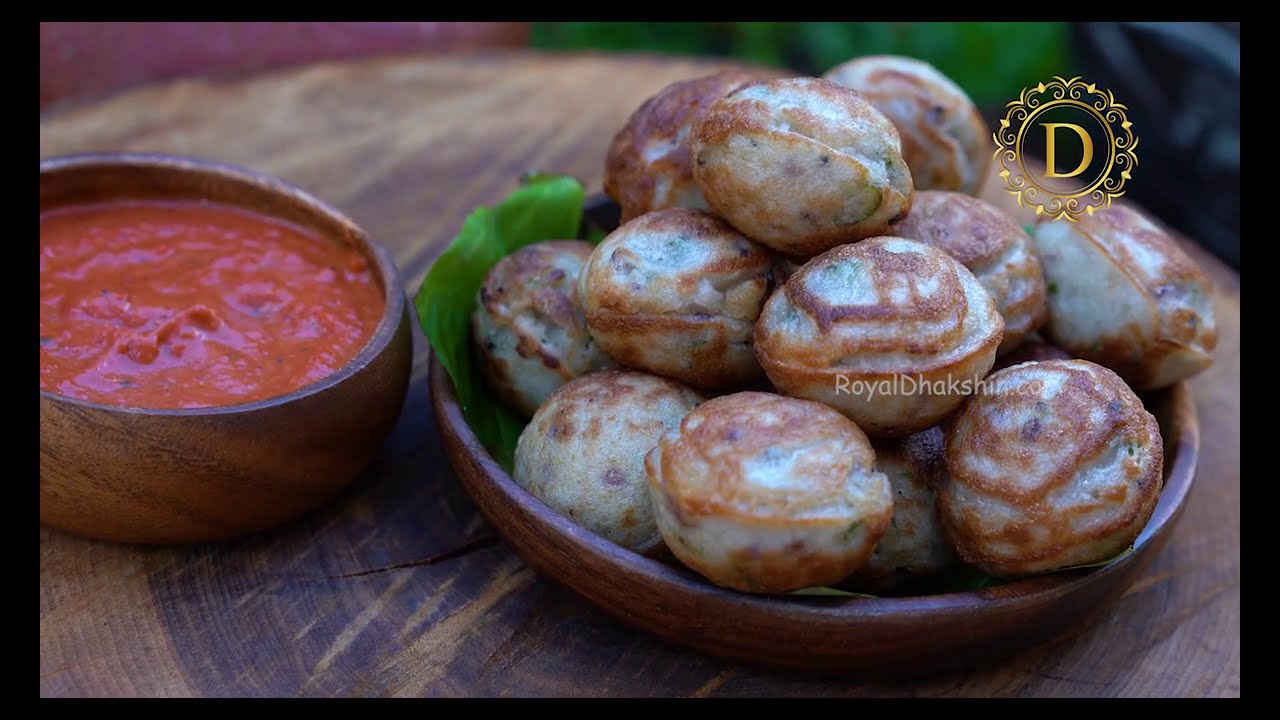Kuzhi paniyaram | சுவை அள்ளும் காரசாரமான குழி பணியாரம்..