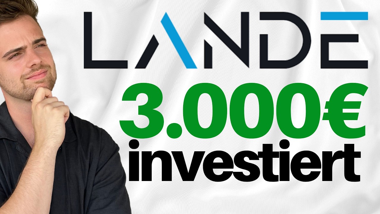 3.000&euro; auf LANDE investiert! 13% Zinsen & 5% Cashback!? 🤯💸 | Dezember 2025