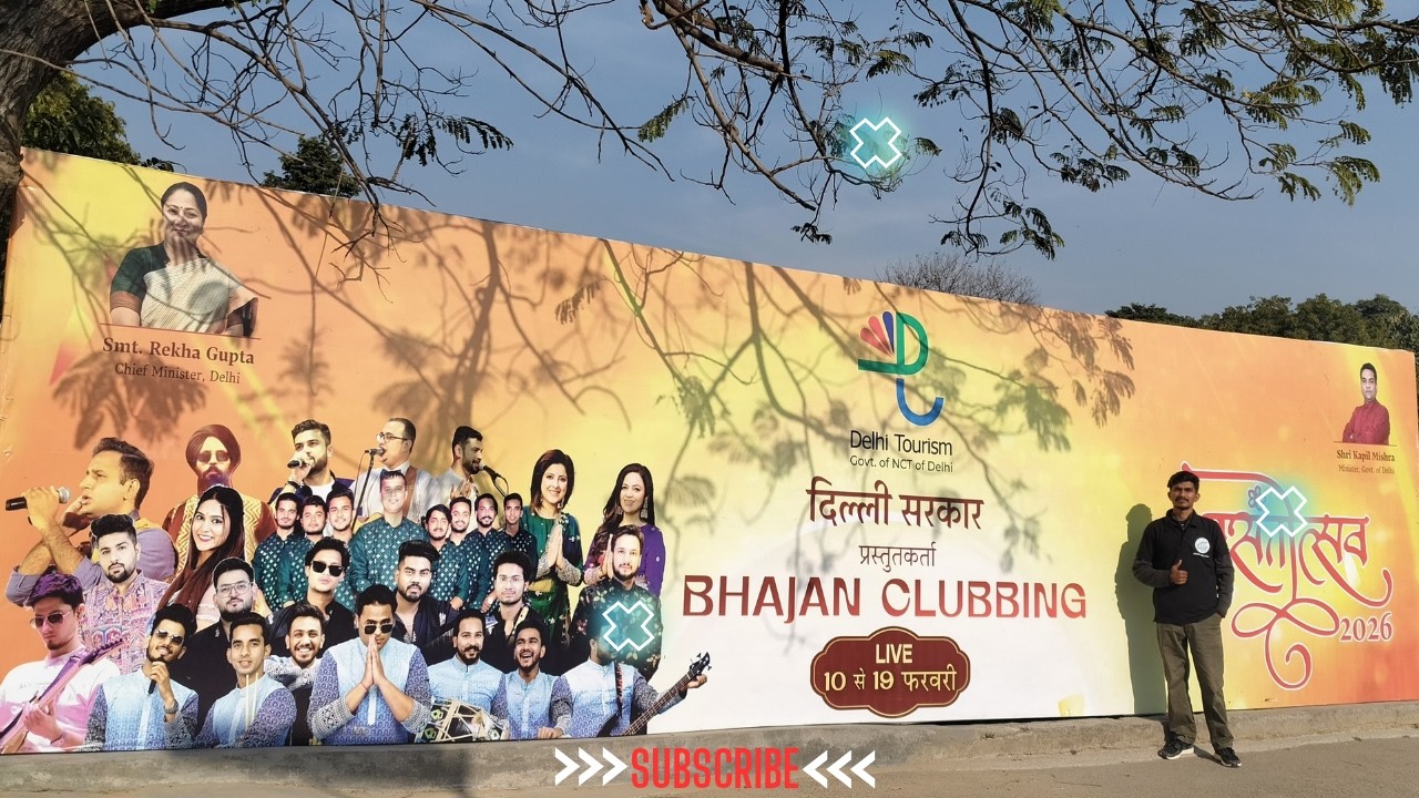 Vasant Mahotsav,2026 @ARSD,DU by Delhi government | Bhajan Clubbing .