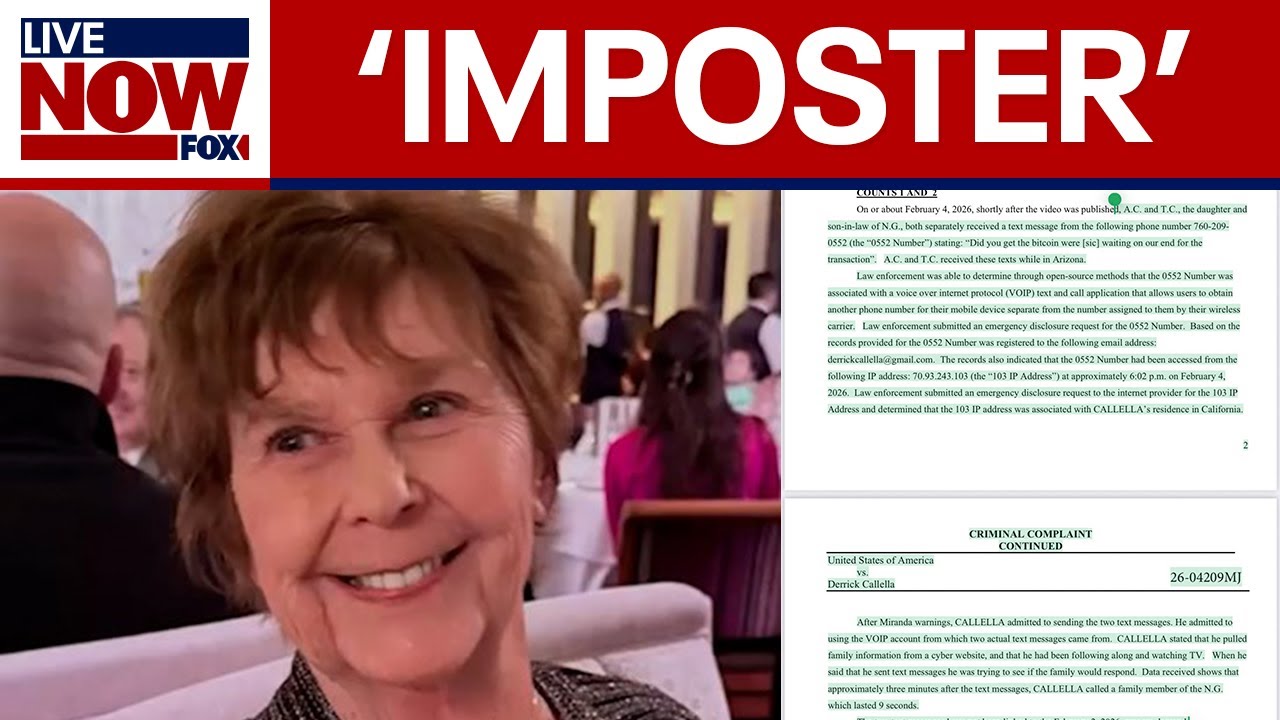 Nancy Guthrie: Arrest made in 'imposter ransom demand,' FBI says