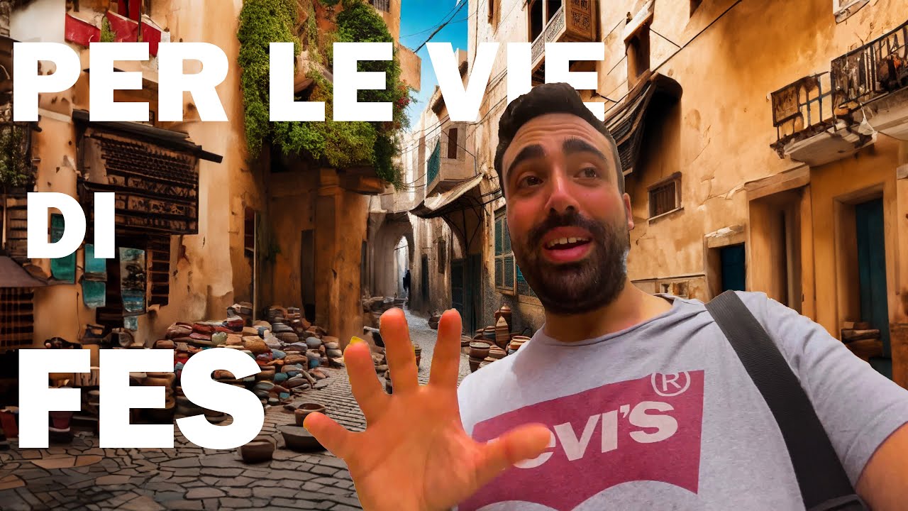 Conceria ed altro nella Medina di Fes - Road Trip in Marocco #vlog