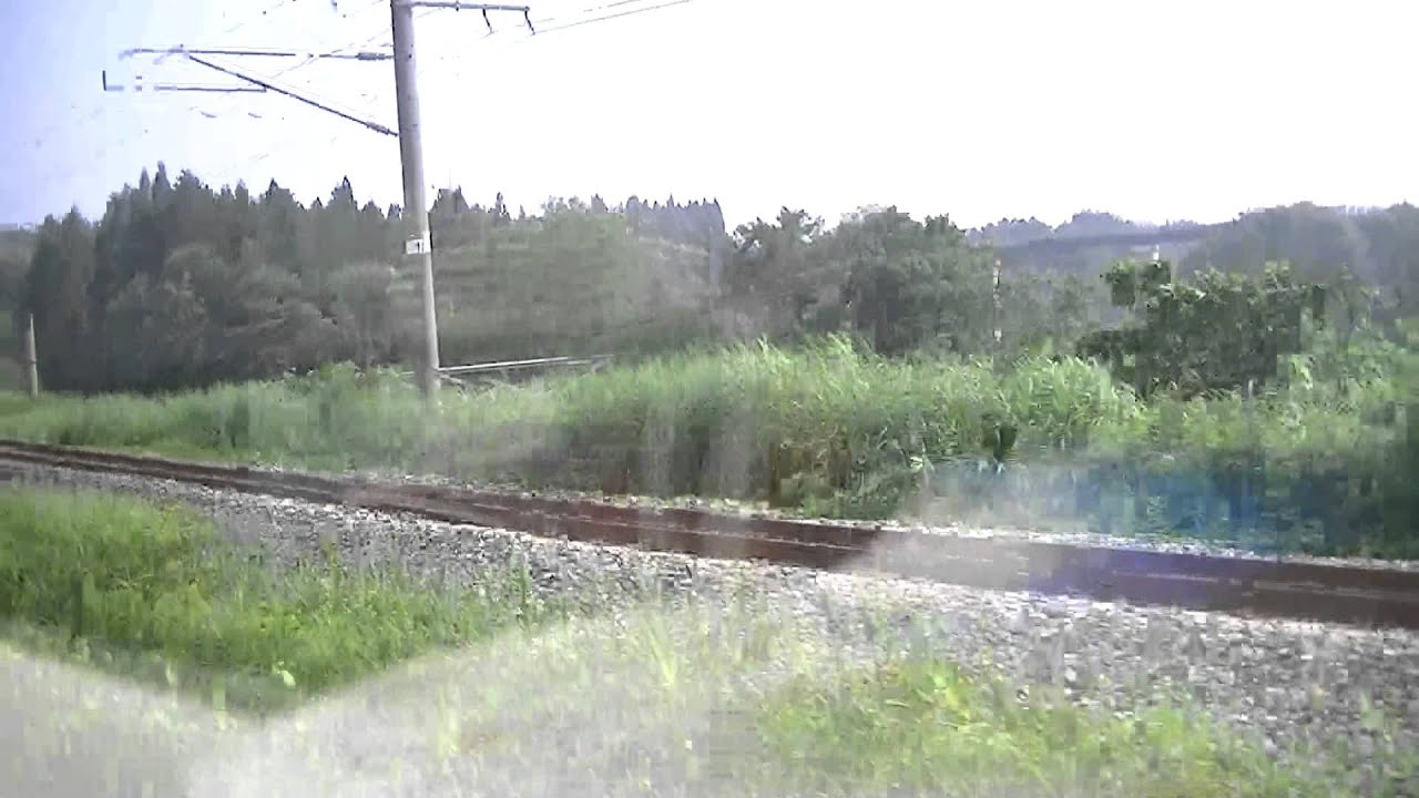 【車窓】山形新幹線E3系　新庄～大石田