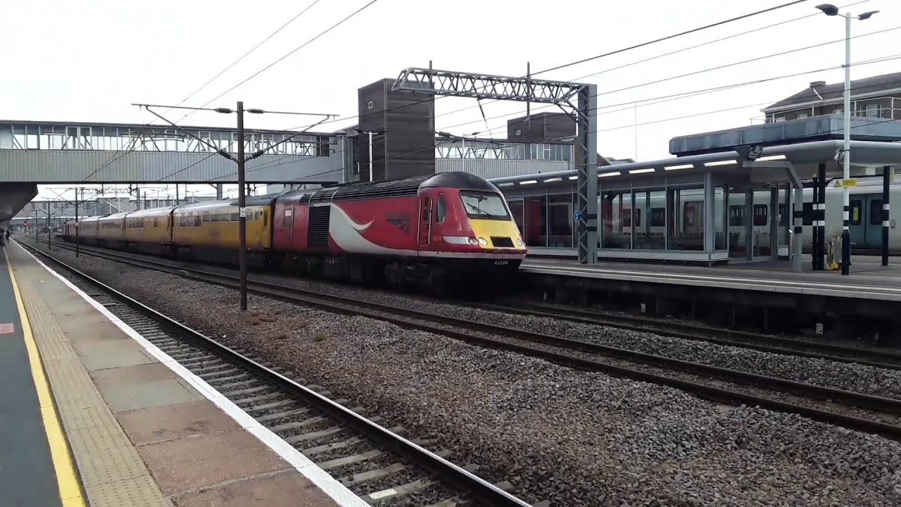 Trains at: Peterborough, ECML, 16/05/22