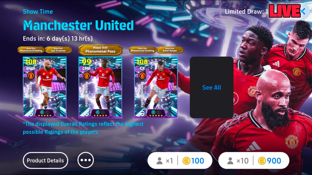 efootball 26 Manchester United pack