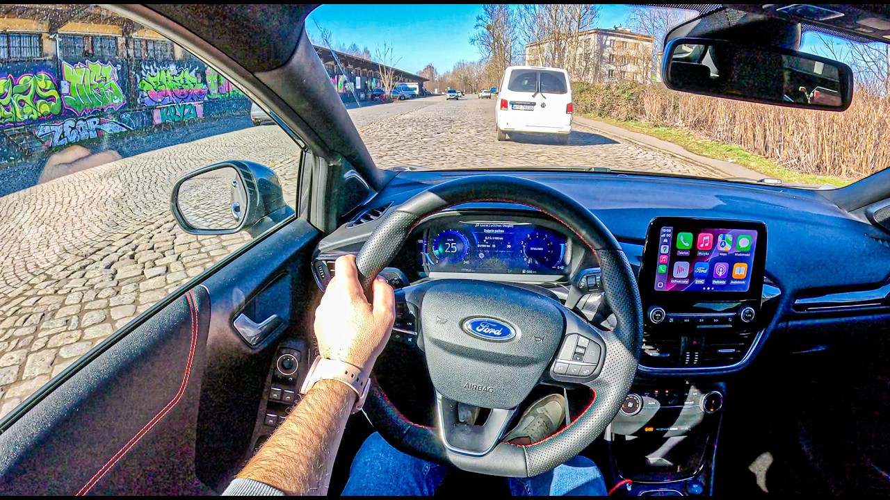 Ford Puma ST Line (1.0 EcoBoost mHEV 125 hp) | POV Test Drive #2361 Joe Black