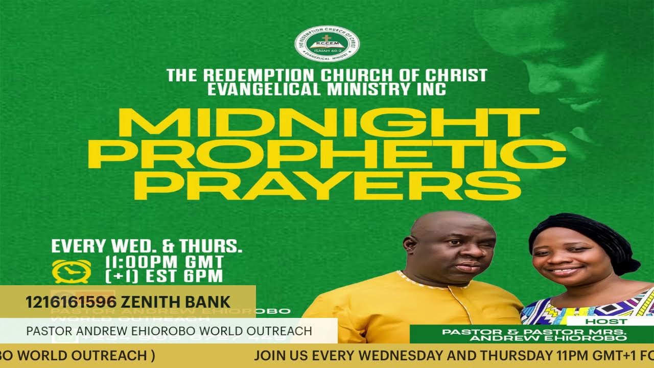 MIDNIGHT PROPHETIC PRAYERS