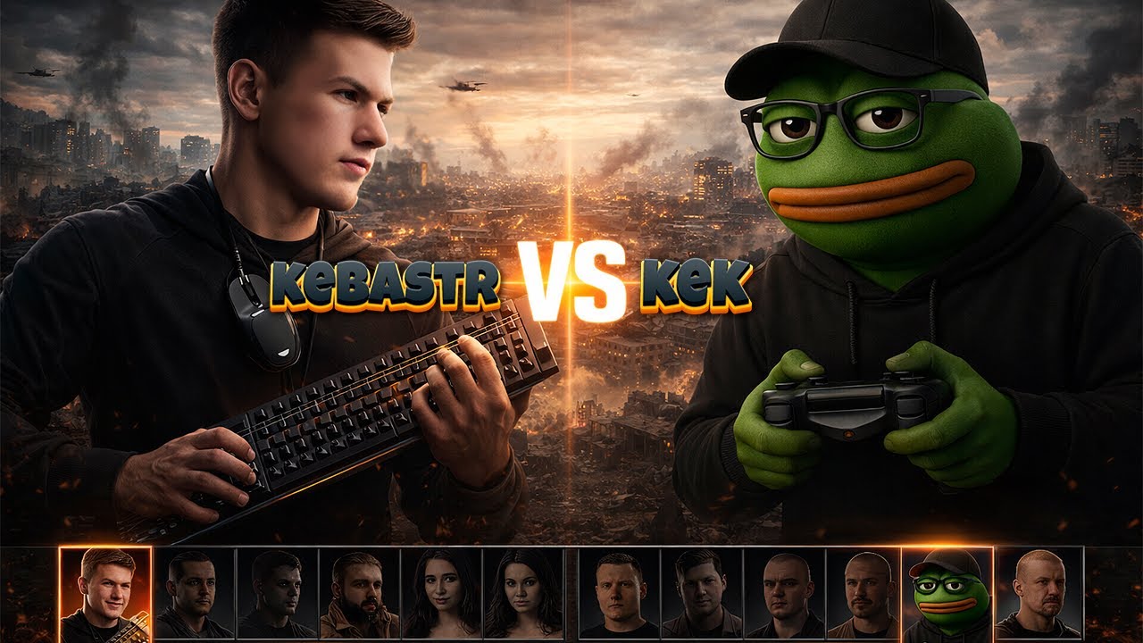 KEBASTR VS KEKING. КЛАВИШНИК ПРОТИВ ПАДЕРА