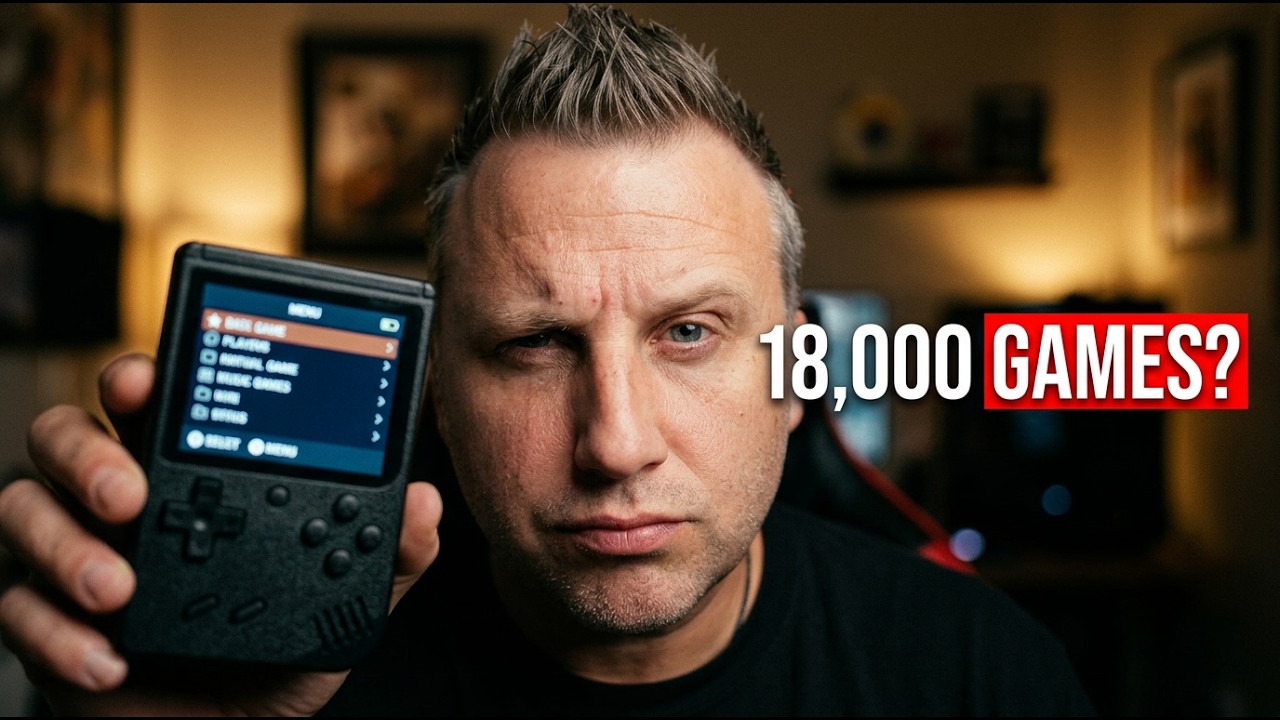 18 000 игр для портативной ретро-игровой консоли от Amazon – честный обзор и тестирование.