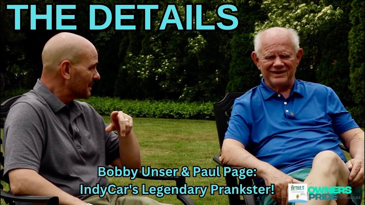 Legendary Bobby Unser: Pranks & Stories with Indy 500 Icon Paul Page 🤣🏁