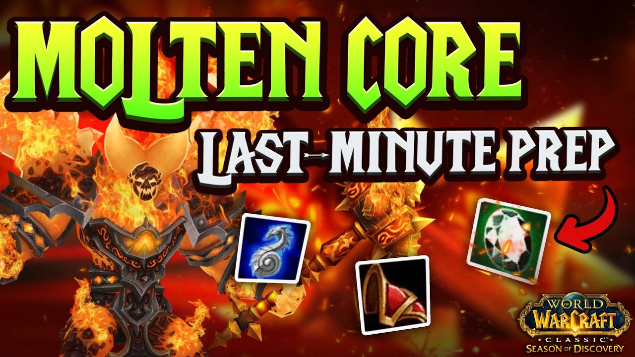 SoD Phase 4: Molten Core Last Minute Tips - Season of Discovery