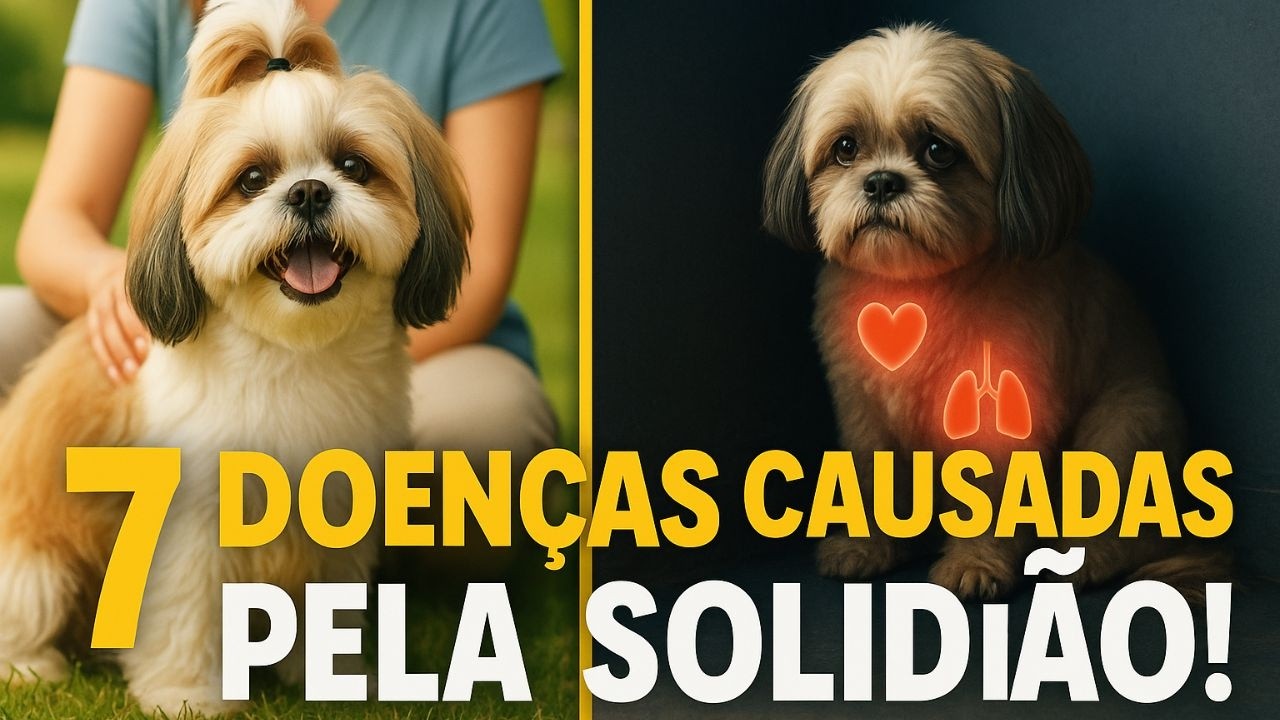 7 Problemas de Saúde Que Seu Shih Tzu Pode Desenvolver Se Passar Muito Tempo Sozinho