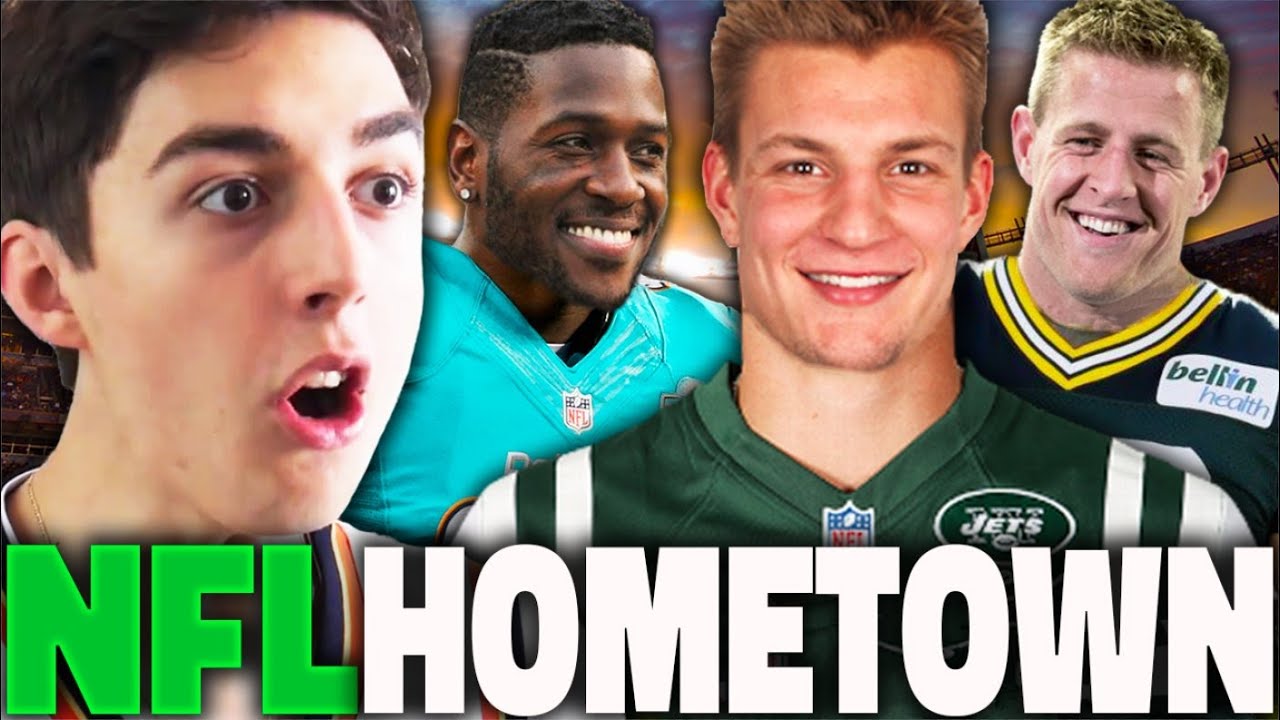 WHAT IF EVERY NFL PLAYER PLAYED FOR THEIR HOMETOWN TEAM? MADDEN 17 FRANCHISE