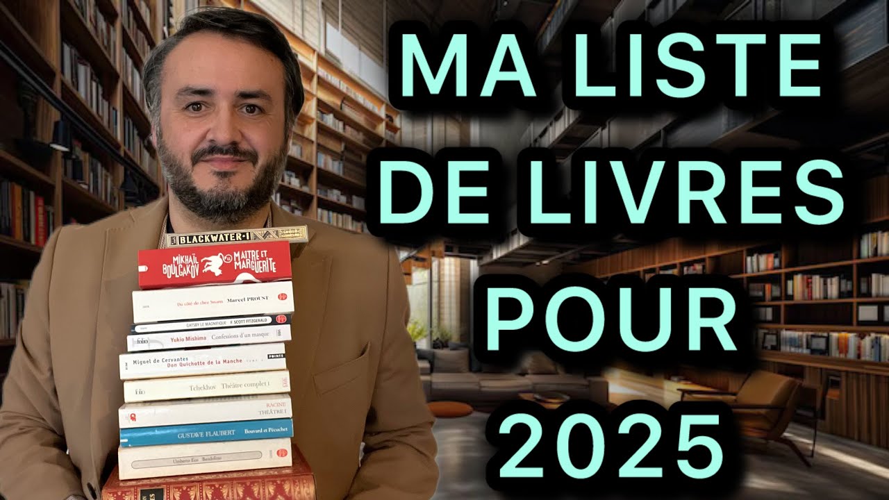 MA LISTE DE LIVRES A LIRE POUR 2025