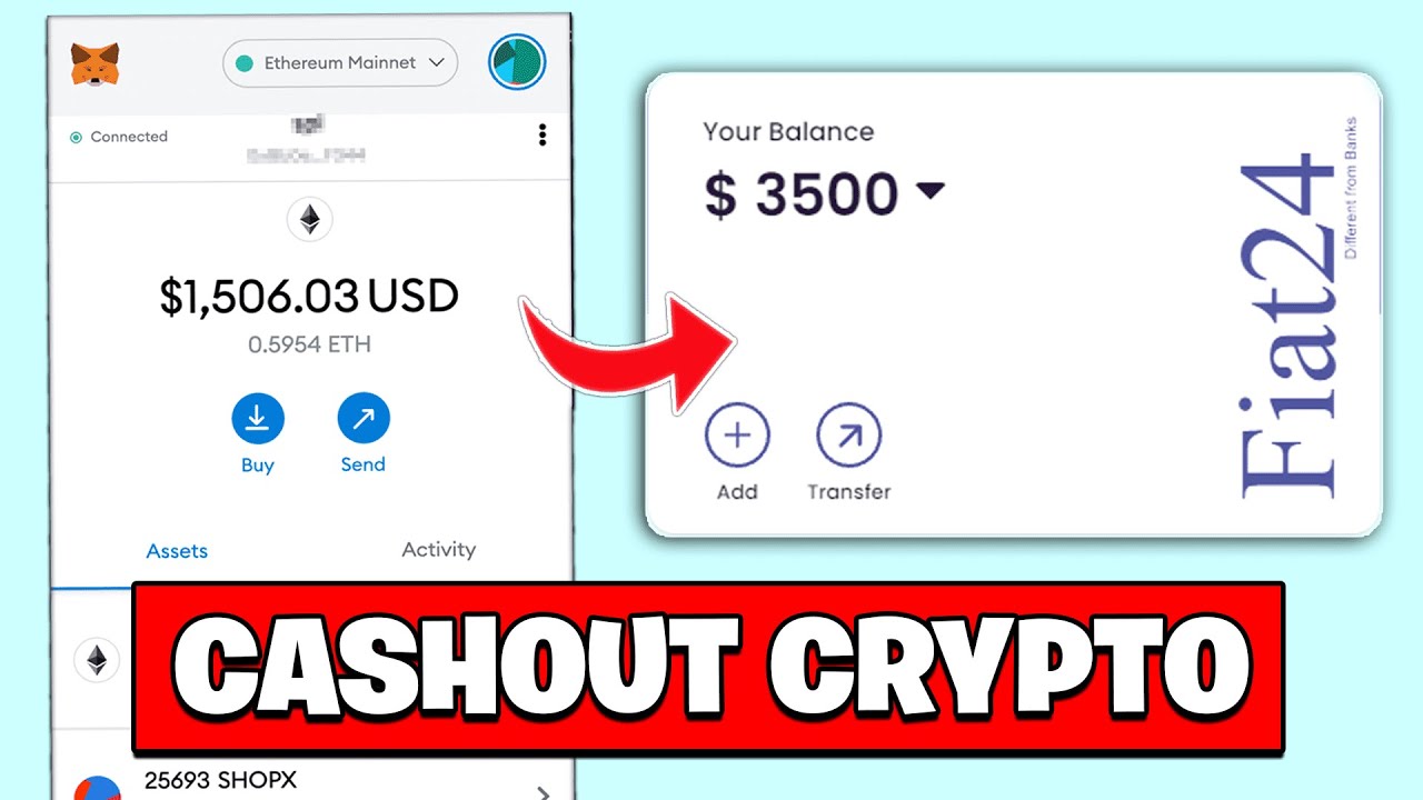 Cashout Crypto To Bank Account with Fiat24 Crypto - Fiat24 Crypto Banking System (USD/GBP/EUR)