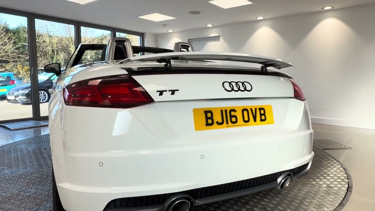 Audi TT 2.0 TDI ultra S line Roadster Diesel Manual 184ps 2016/16 62000miles @andrewtomscarsales574 