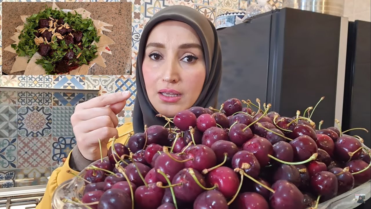 قبلت التحدي مع السوريين 💪 و طبخت الكرز 🍒