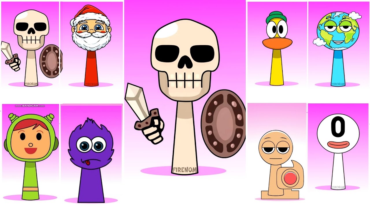 Incredibox Sprunki OC RAAAH Battle (from Pocoyo) Phase 4 |Compilation Incredibox #sprunki #brainrot 