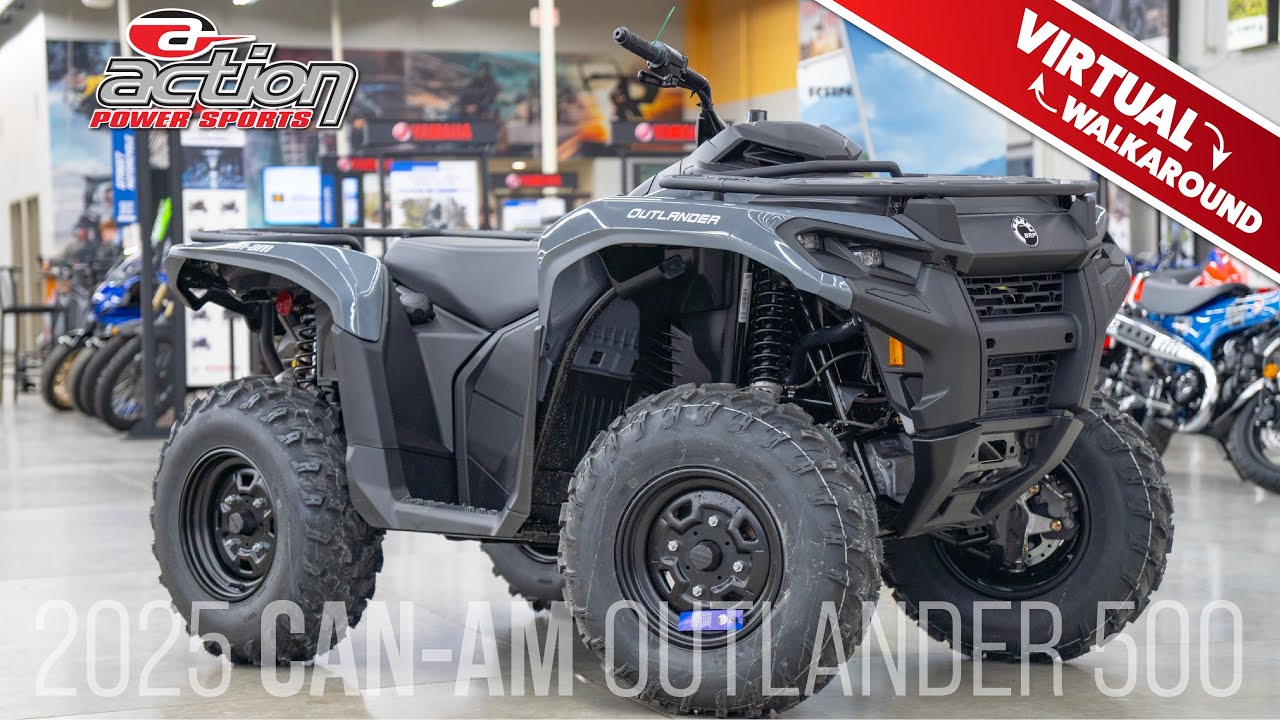 2025 Can-Am Outlander 500 | Virtual Walkaround