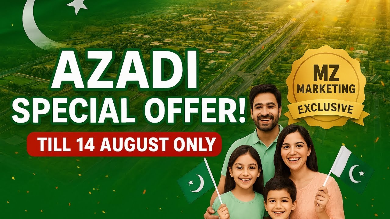 Azadi Special Offer 2025 | Lakeshore City x MZ Marketing | Limited Time till 14 August