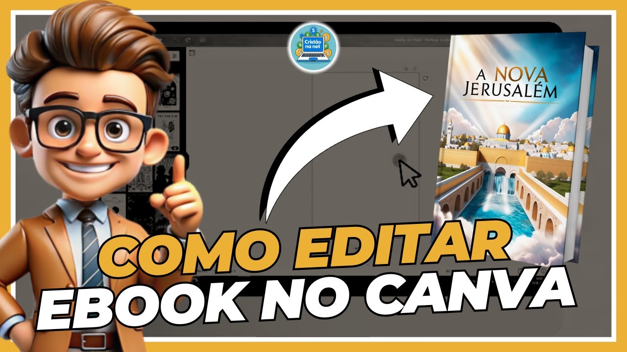 Como Editar um Ebook PLR no Canva | Ebook 100% Edit&aacute;vel no Canva | Veja Como &eacute; SIMPLES! 📚